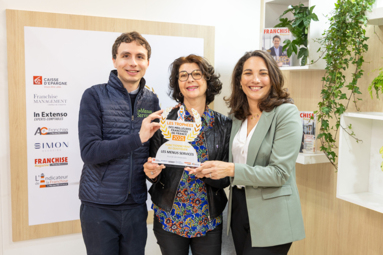 Les Menus Services - Remise de trophées