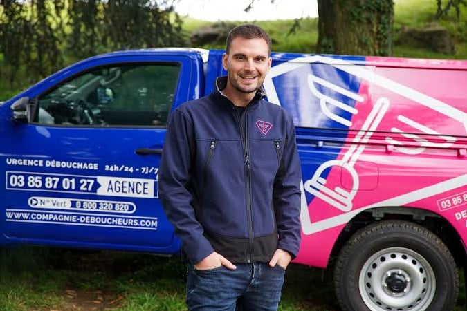 Davy Cunha, franchisé La Compagnie des Déboucheurs